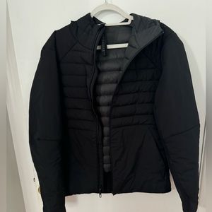 black lululemon coat